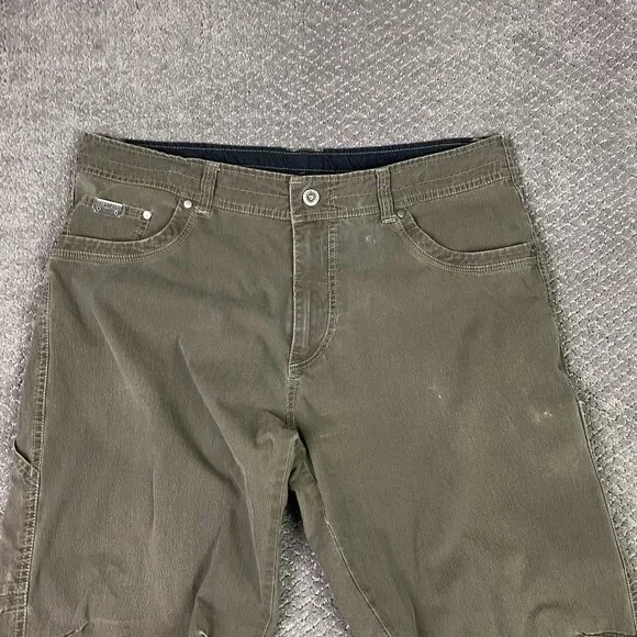 Kuhl Revolvr Pants Men's 38 x 32 Fits 38 x 30 Olive Green Hiking Outdoor - Picture 2 of 16